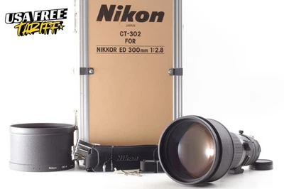 ⏯️[ MINT in Trunk ] Nikon Ai-s Nikkor 300mm f2.8 ED Telephoto MF Lens From... - Image 1 of 4