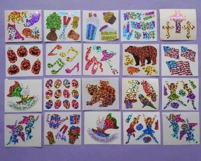 Stickerset 20x Stickeralbum Sticker Vintage 90er Jahre Hambly Stickersammlung  - Bild 1 von 3
