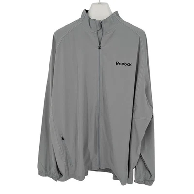Reebok Windbreaker Jacket Men Size 3XL Full Zip Athleisure Outdoor Hiking Sporty - Image 1 of 4