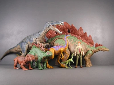 Мир Юрского периода динозавры смешанный лот стегозавр барионикс галлимимус - Изображение 1 из 3