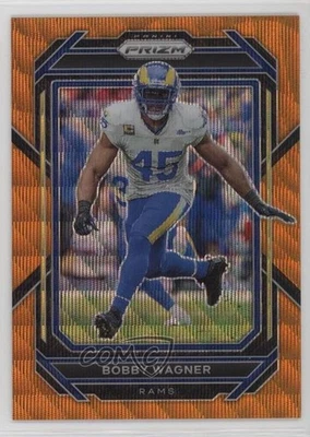 2022 Panini Prizm Orange Wave Prizm /60 Bobby Wagner #166 - Image 1 of 2