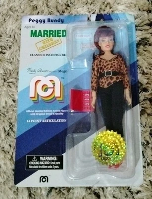 Figura 2018 Mego casado con hijos Peggy Bundy edición limitada 8" Foto 1 de 4