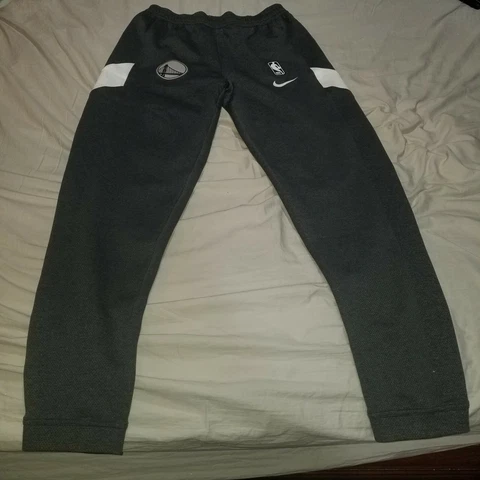 Nike NBA Golden State Warriors Players Warm Up Breakaway Pants AV0841 032 Size M Cover