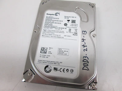 SEAGATE 7200.12 ST3320418AS BARRACUDA 320GB 7200RPM HARD DRIVE - Image 1 of 3