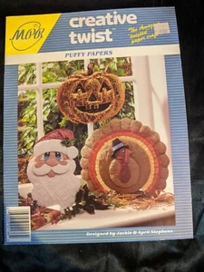 Libro de artesanía Creative Twist Puffy Papers de Jackie y April Stephens - Imagen 1 de 2