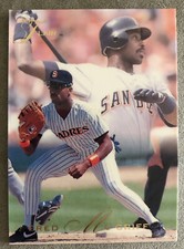 1993 Flair Fred McGriff Baseball Card #8 Padres Mid-To-High Grade