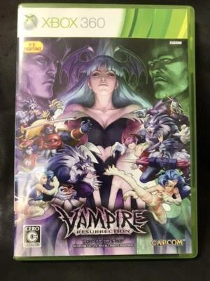 XBOX 360 Vampire Resurrection Japanese Ver. CAPCOM Japan Import - Image 1 of 3