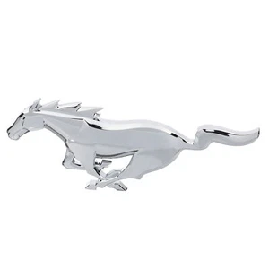 Nuevo emblema de imagen Mustang cromado Ford 2018-2021 genuino OEM FR3Z-8A224-C - Imagen 1 de 5
