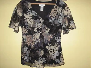 Gr. 4 Petite Covington Bluse/Top Damen Petite Elegant/Karriere Mehrfarbig   - Bild 1 von 4