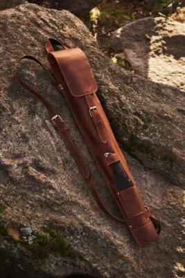 Set of skewers "Joker" in leather case | Set of forged barbecue skewers | Stainl - Image 1 of 4