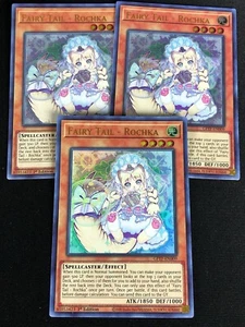 YUGIOH FAIRY TAIL ROCHKA GFTP-EN009 1ST ULTRA X3 - Imagen 1 de 1