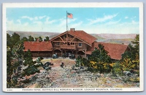 Postkarte um 1930 Buffalo Bill Museum Aussichtspunkt Berg Colorado #C14 - Bild 1 von 2