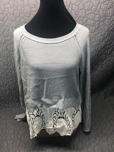 AEO AMERICAN EAGLE Stricktop GRAU Größe L - Neu mit Etikett - Bild 1 von 7