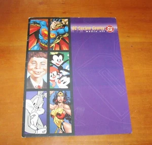 Vintage DC Comics 1998 Media Kit Folder Custom Comics for Marketers Paul Levitz - Imagen 1 de 14
