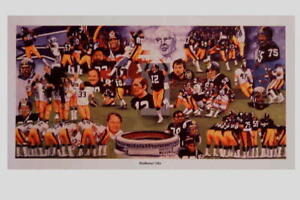 Pittsburgh Steelers 1999 Team of the Decade Reunion National City Print 27"x 14"