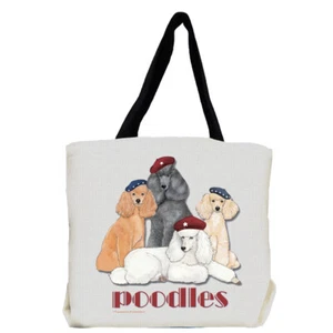 Poodles Tote Bags, Standard Poodles Gift - Picture 1 of 1