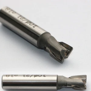 Nutfräser Alufräser Schaftfräser Ø 10 mm VHM Z=2 Fräser für Alu Oberfräser 42A-H - Bild 1 von 1