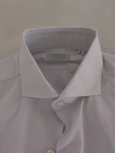 $575 Rare Finamore Linea Esclusiva Shirt per Otto Alumo Swiss Cotton Lavender - Picture 1 of 10