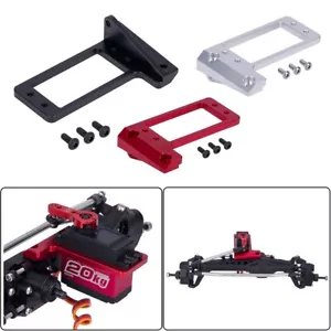 Metal BAT Servo Mount for 1/10 RC Crawler VP Capra F9 Offset Portal Axle DIY LCG - Picture 1 of 13