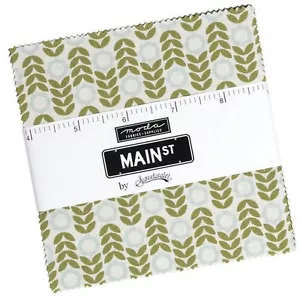 Main Street Moda Charm Pack 42 100% Cotton 5" Precut Fabric Quilt Squares - Picture 1 of 2