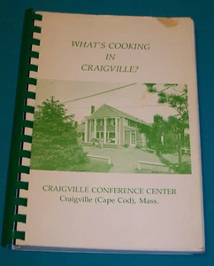 1973 Craigville Conference Center Cookbook Centerville Cape Cod Massachusetts - Picture 1 of 9