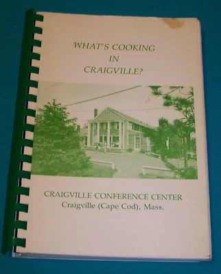 1973 Craigville Conference Center Cookbook Centerville Cape Cod Massachusetts - Image 1 of 4