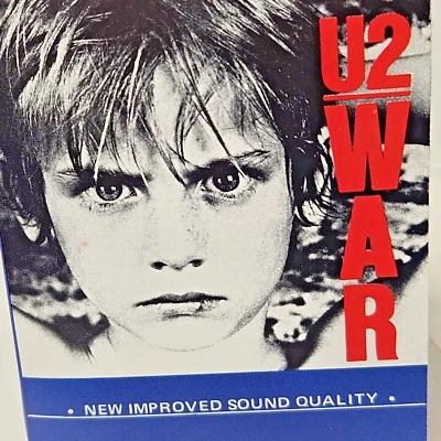 U2 - WAR - (cassette tape) - Island Records Canada 1986 - Image 1 of 4