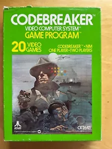 CODEBREAKER (Atari 2600, 1978) Complete Manual Box Tested CX-2643 - Picture 1 of 6