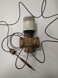 VALVULA 3 VIAS DANFOSS DN25 + CABEZAL TERMOSTÁTICO - Imagen 1 de 3