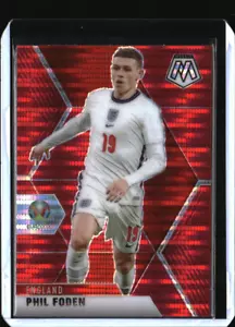 2020 2021 Panini Mosaic UEFA Euro Red Pulsar #102 Phil Foden England - Bild 1 von 2