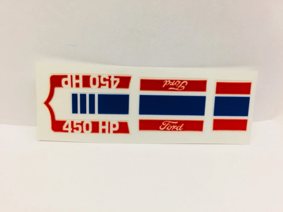 Hot Wheels Redline (MUSTANG STOCKER) ~ PRECORTADO ~ JUEGO DE CALCOMANÍAS ~ Foto 1 de 1