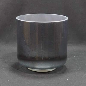 Crystal Tones 6" Shungite Clear Quartz Crystal Singing Bowl (C+15) - Picture 1 of 2