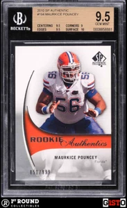 Maurkice Pouncey RC BGS 9.5: 2010 SP Authentic Rookie Card Gisto /999 - Picture 1 of 4