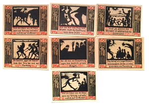 1921 Germany NAUMBURG set of 50 Phennig Notgeld / Banknote - Picture 1 of 2