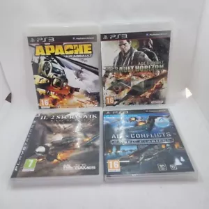 4x Airplane/Helicopter Fighting Games! Sony PlayStation 3 PS3  Games Bundle! - Picture 1 of 8