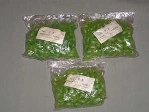 Over 400 Vintage Plastic Greenery P-8 Sepals Calyx Flower Parts Supplies 3 Gross - Picture 1 of 6