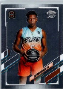 2021-22 Topps Chrome Overtime Elite #10 Jazian Gortman - Picture 1 of 2