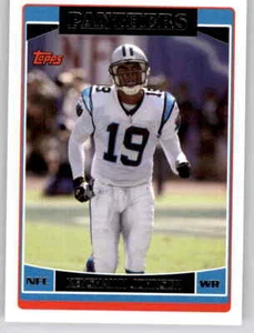 2006 Topps Keyshawn Johnson NFL Base Card PWE Panthers #179 - Picture 1 of 2