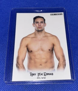 Rory Macdonald Custom PFL WW Throwback MMA Rookie Trading Card in top loader UFC - Picture 1 of 2