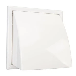 HG Square Exhaust Fan Cover PVC Plastic Exterior Wall Duct Vent Cover For Bathro - Afbeelding 1 van 12