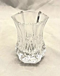 Violet Vase Longchamp (Clear) by Cristal D’Arques-Durand, EUC - Picture 1 of 4