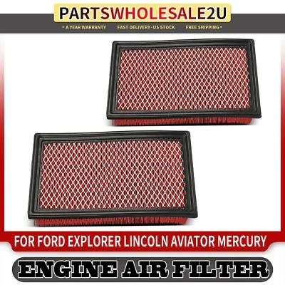 2x High Performance Engine Air Filter for Ford Explorer Sport Lincoln Mercury - Image 1 of 4