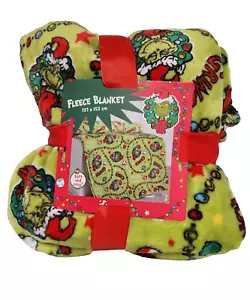 Extra Large Christmas Sherpa Fleece Throw Soft&Warm Sofa Bed or Settee Blanket - Picture 1 of 10