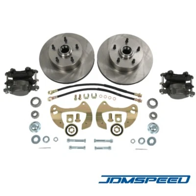 Kit de frenos de disco para Chevy 1955-64 tamaño completo Impala Bel Air coche 5 x 4-3/4" Foto 1 de 4