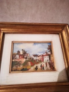 DIPINTO SU TELA CORNICE LEGNO - Foto 1 di 3