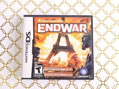 Tom Clancy's EndWar (Nintendo DS, 2008) Authentic CIB Complete - TESTED - Image 1 of 4