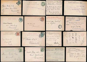 GB QV + KE7 1896-1906 COMMERCIAL PRINTED POSTCARDS...8 ITEMS - Bild 1 von 1