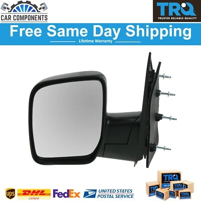Nuevo espejo retrovisor manual lado del conductor izquierdo TRQ para Ford E150 E250 E350 E450 2009-2013 Foto 1 de 3