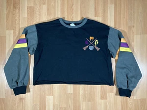 Disney Hocus Pocus Crop Top Sweatshirt (Women's Size L) • "I Put a Spell on You" - Picture 1 of 4