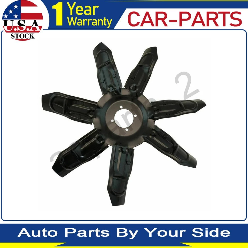 Radiador Dorman refrigeración 7 aspas hoja de ventilador de acero para Dodge D350 1993 1992 1991 Foto 1 de 2